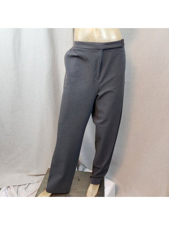 Lauren Ralph Lauren Pants - Lauren Ralph Lauren Gray Dress Pants w Clasp Size 16 XL XLARGE Zipper Pockets
